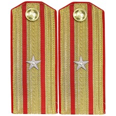 Береговая служба ВМФ СССР. Старший офицерский состав, погоны обр. 1943 г..